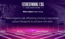 Panel on offsetting mining's inevitable carbon footprint to achieve net-zero