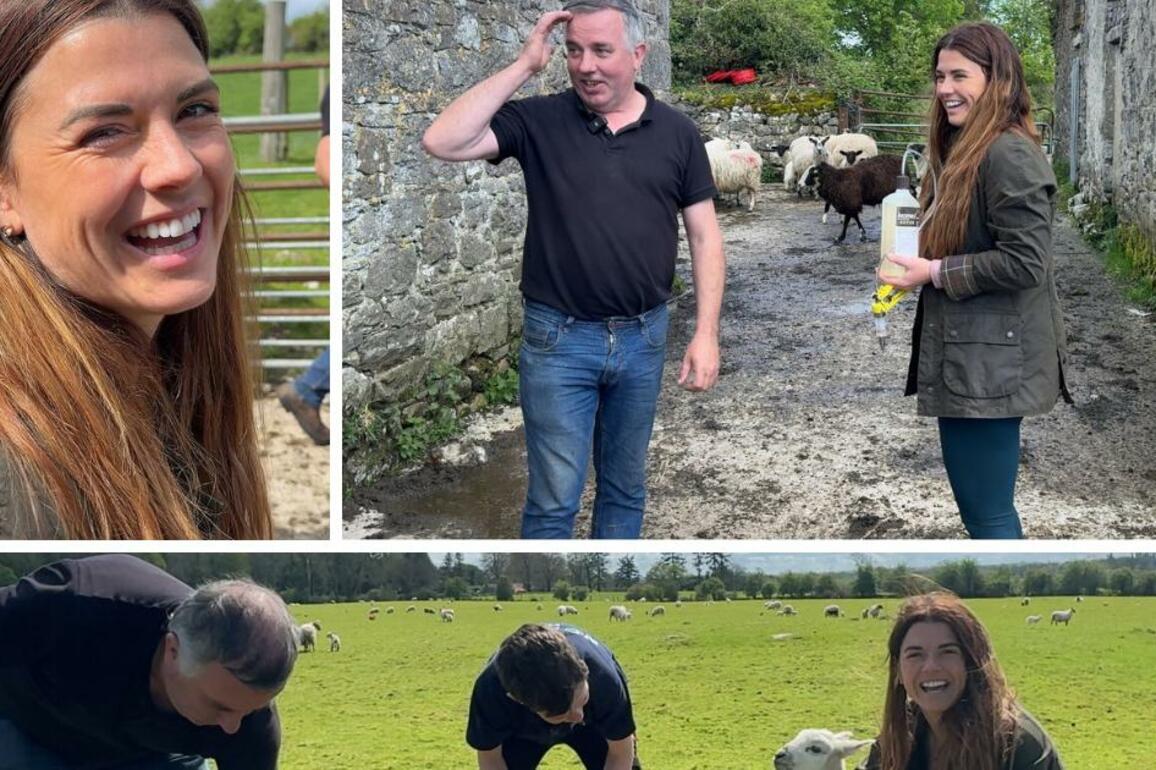 Agri influencer Sammy has a brilliant time on Fermanagh farm