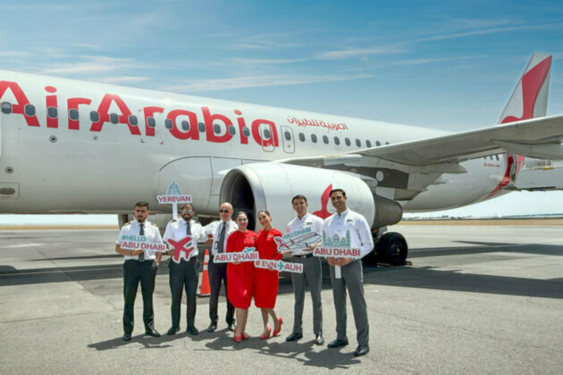 Air Arabia Abu Dhabi marks inaugural flight to Yerevan