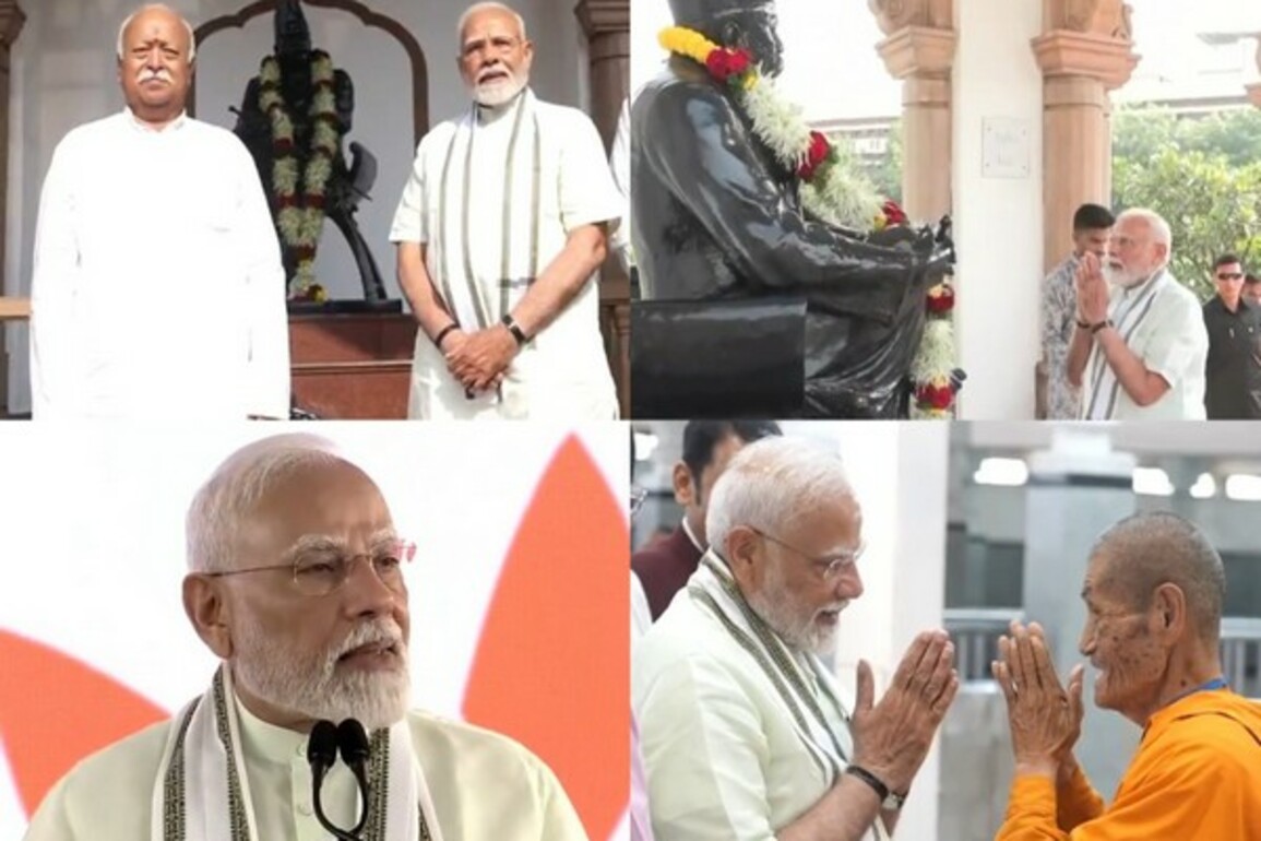 PM Modi shares highlights of Nagpur visit, thanks people for affection