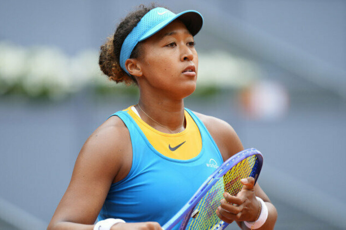 Osaka's clay-court season starts with a loss in Madrid Open 1st round