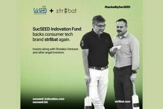 str8bat, a Consumer Tech Company in Sports, raises funds from SucSEED Indovation