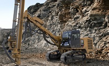 The new Cat MD5075C track drill