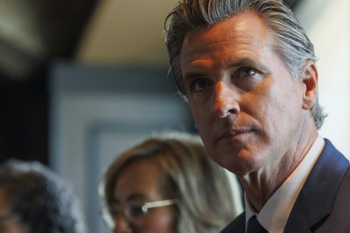 Newsom says Trump purposely 'fanned the flames' of L.A. protests