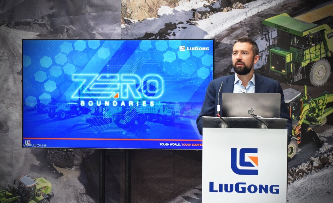 LiuGong UK sales director Harry Mellor