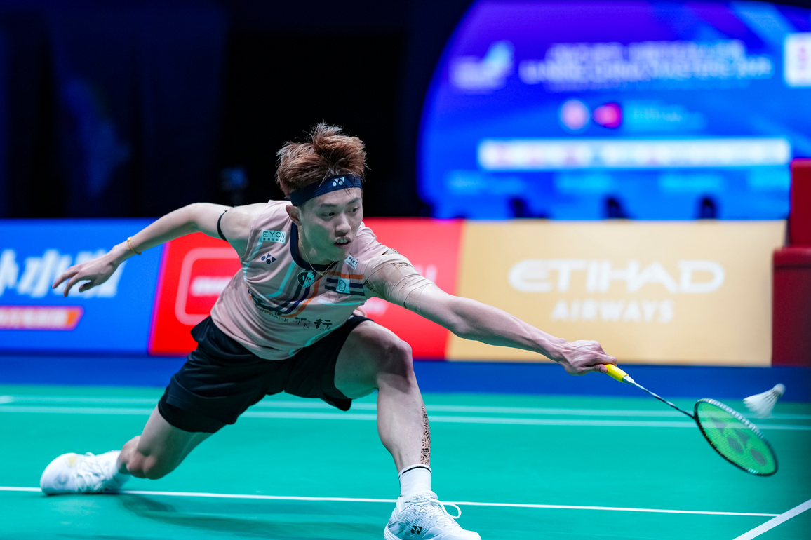 (SP)CHINA-SHENZHEN-BADMINTON-CHINA MASTERS-MEN'S SINGLES-SEMIFINALS(CN)