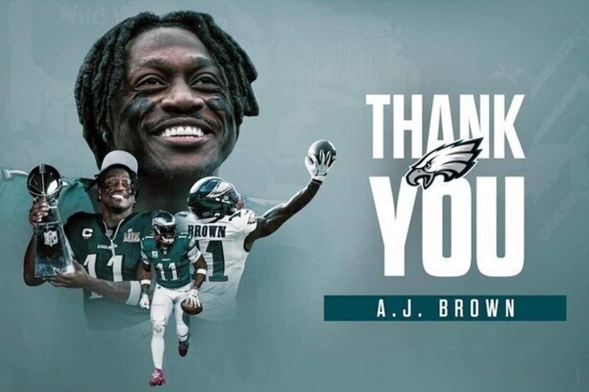 Eagles agree to trade A.J. Brown to the Patriots