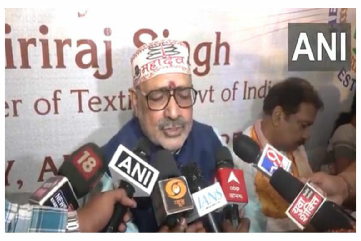 "One has to reap fruits of their deeds": Union Minister Giriraj Singh hits out at Pakistan, Bangladesh amid rising tensions