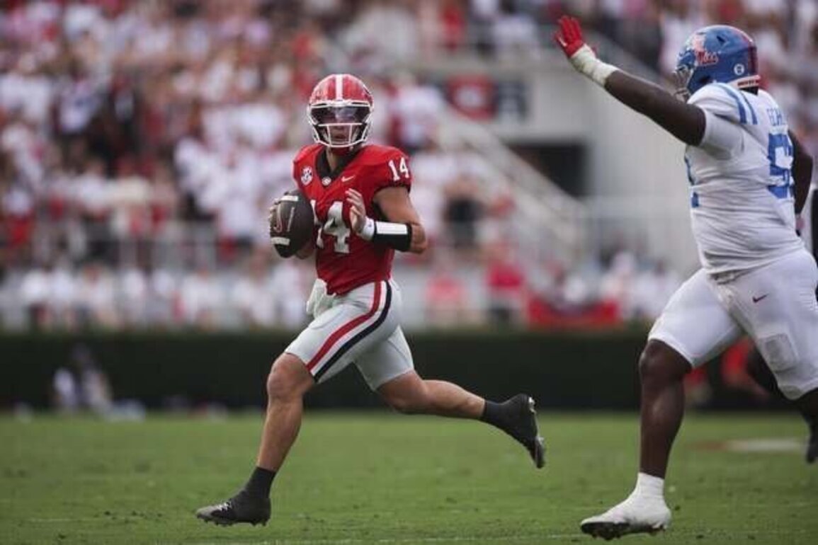 Gunner Stockton, No. 3 Georgia return to playoff in rematch with No. 6 Ole Miss