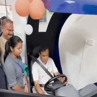 Assam CM Sarma inaugurates state's first accredited driver testing track in Nagaon