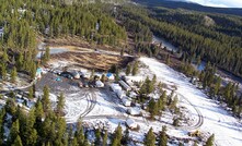 Camp at Giga Metals' Turnagain project