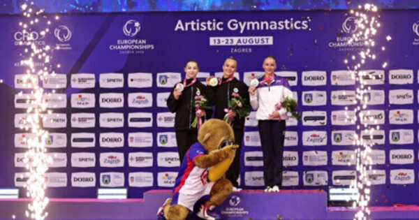 Russians dominate in women's all-around event at European Gymnastics Championship