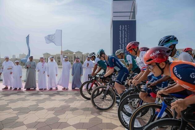 Salem bin Abdulrahman attends launch of 11th Sharjah International Cycling Tour