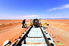 Chinesa CRCC constroi ferrovia no deserto da Argélia para mina de minério de ferro Gâra Djebilet/Divulgação