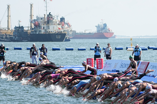 (SP)SINGAPORE-OPEN WATER-WORLD AQUATICS CHAMPIONSHIPS-WOMEN'S 10KM