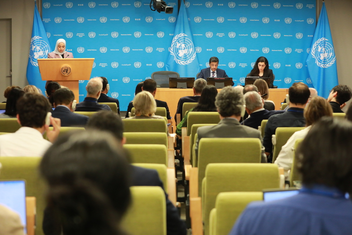 UN-PRESS BRIEFING-MIDDLE EAST ISSUES