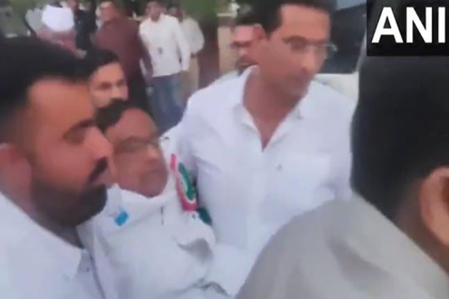 My father is under observation: Karti Chidambaram after P Chidambaram faints due to heat in Ahmedabad