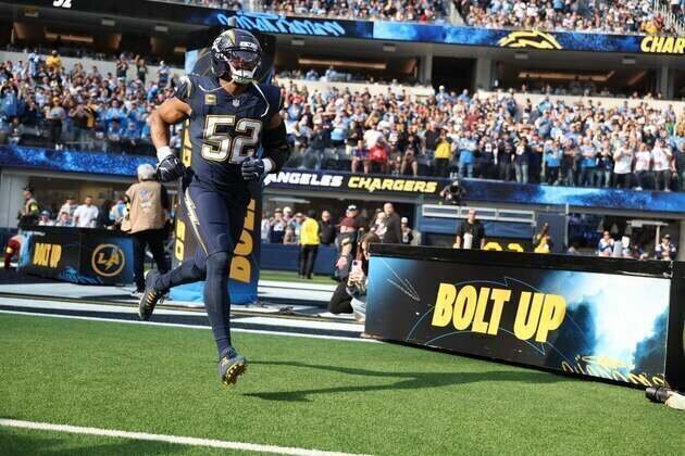 Report: Chargers LB Khalil Mack passes on retirement, will test free agency