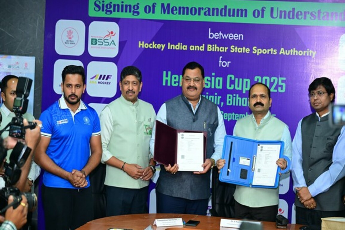 Rajgir to host Asia Cup 2025 as Hockey India signs MoU with Bihar State Sports Authority
