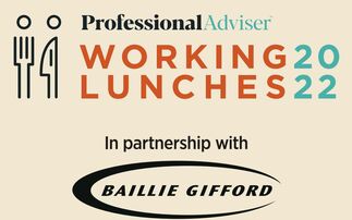 PA Working Lunches: Register now to hear Baillie Gifford on 7 Dec