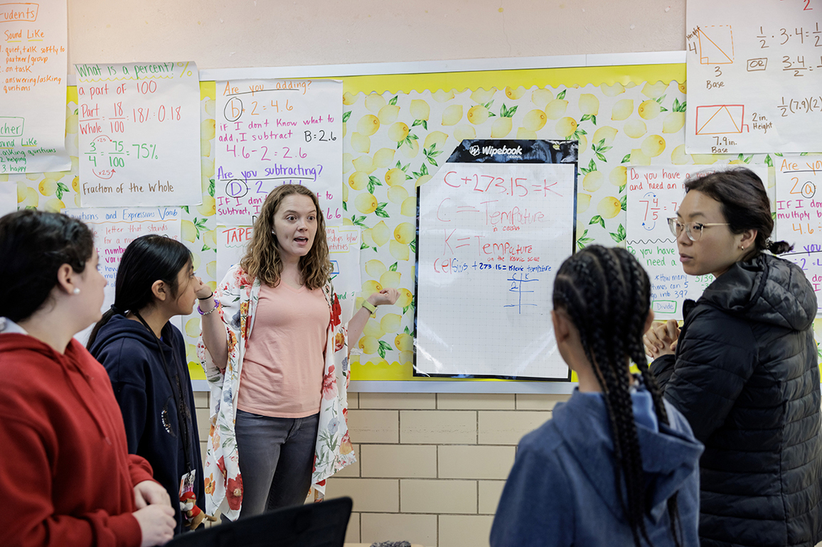 From worksheets to wonder- WashUs Math314 supports teachers, boosts scores - The Source - WashU