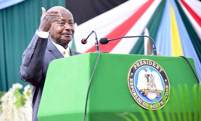Stop wasting time, Museveni tells South Sudan leaders Stop wasting time, Museveni tells South Sudan leaders