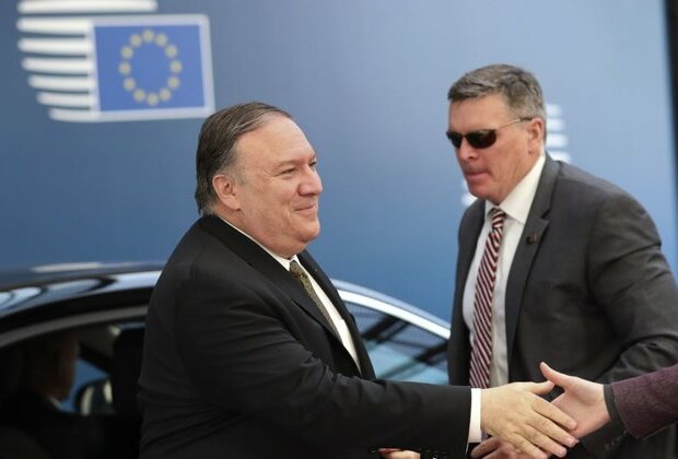 Pompeo Arrives in Belgium