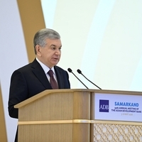UZBEKISTAN-SAMARKAND-ADB-ANNUAL MEETING-OPENING SESSION