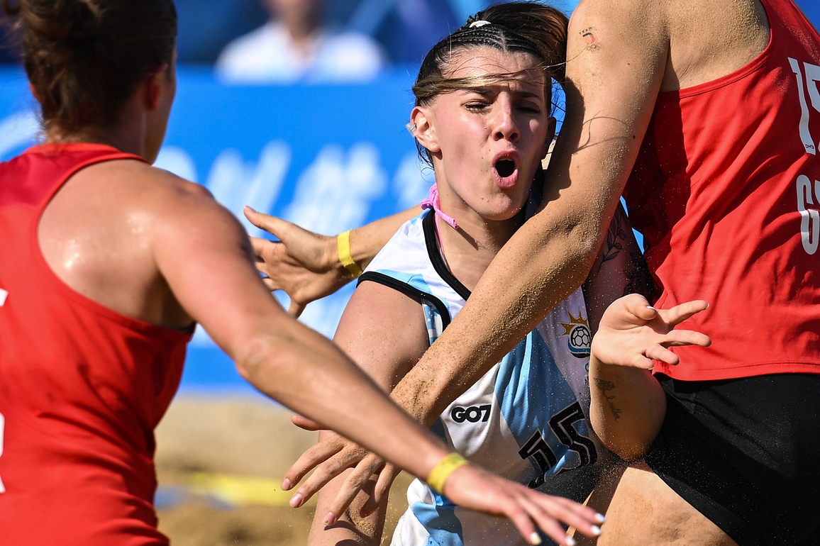 (SP)CHINA-CHENGDU-THE WORLD GAMES 2025-BEACH HANDBALL-WOMEN'S FINALS (CN)