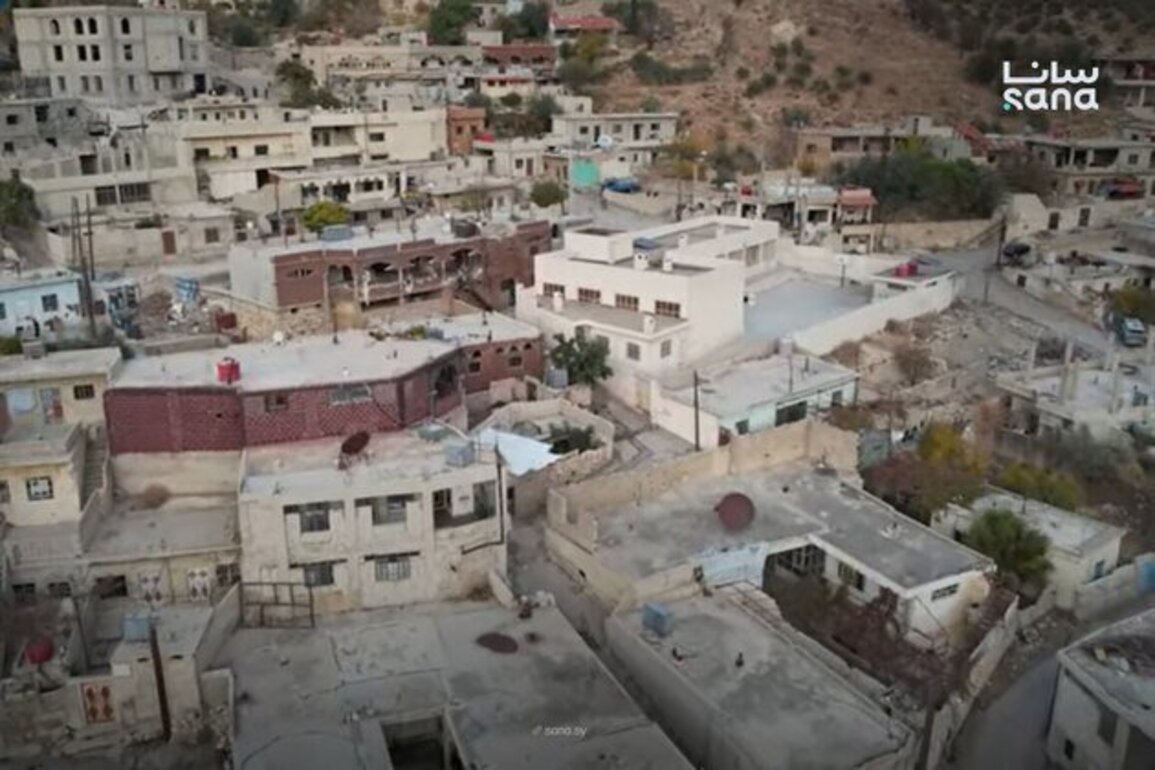 Israeli drones target Beit Jinn in Damascus western countryside
