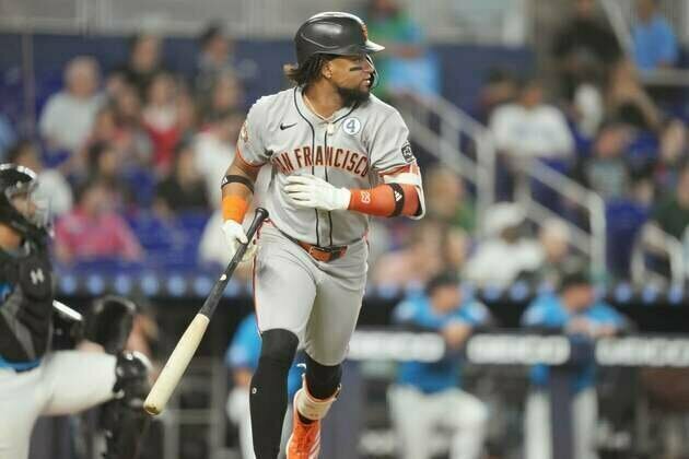Luis Matos helps Giants beat Marlins, end road trip on high note