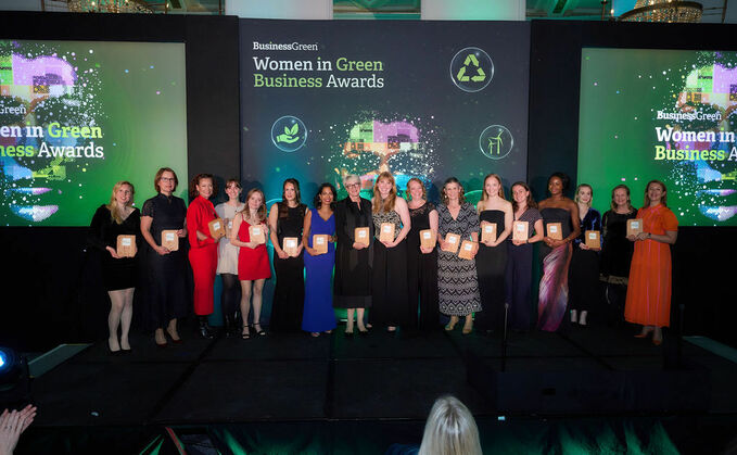 The winners at the Women in Green Business Awards 2024 The winners at the Women in Green Business Awards 2024