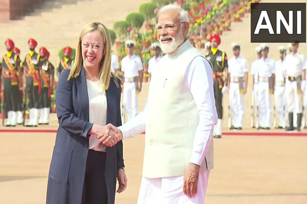 PM Modi discusses strategic partnership, global issues with Italian counterpart Giorgia Meloni