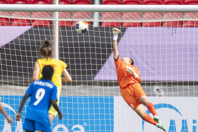 (SP)CHINA-WUHAN-FOOTBALL-AFC WOMEN'S CHAMPIONS LEAGUE-SEMIFINAL (CN)