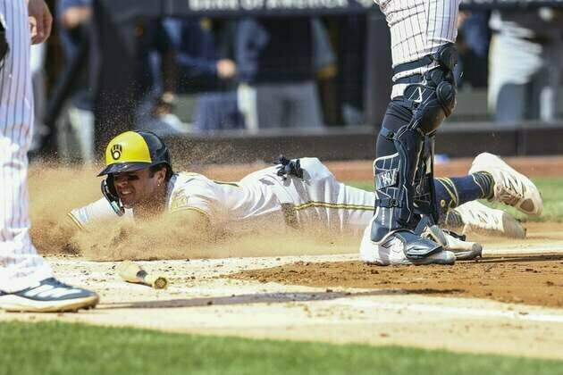 After miserable start, Brewers head home to face Royals