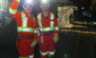 Professor Jacques Yves Guigné and Adam Gogacz from Acoustic Zoom underground at Goldcorp's Red Lake mine operation