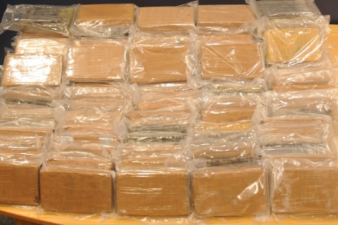 7.2 million euro worth of cocaine seized by Gardai