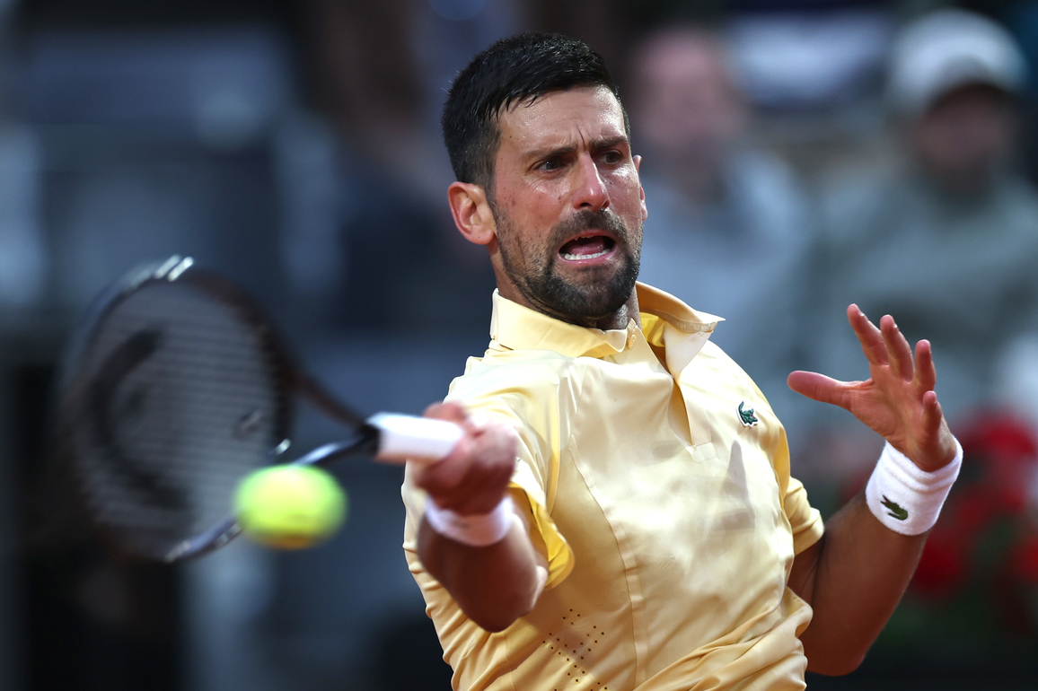 (SP) ITALY-ROME-TENNIS-ATP-ITALIAN OPEN-DJOKOVIC VS PRIZMIC