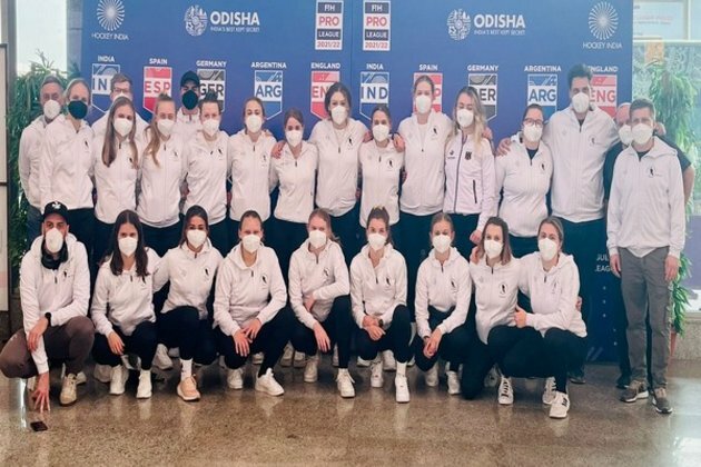 Germany Women's Team arrive in Bhubaneswar for FIH Hockey Pro League matches against India