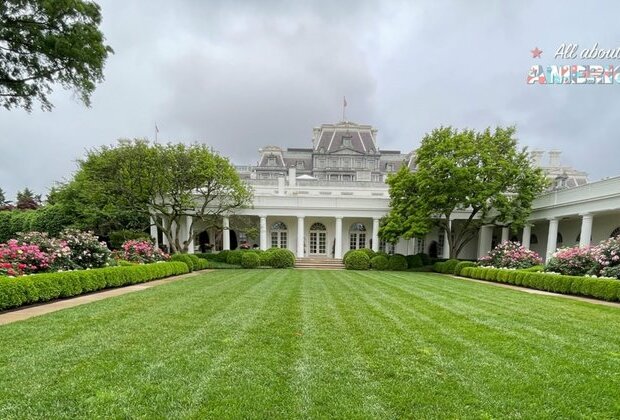 Take a stroll through the US president&#039;s backyard