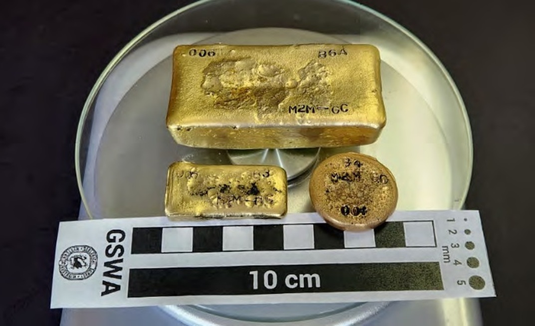 Gold dore from Golden Crown.