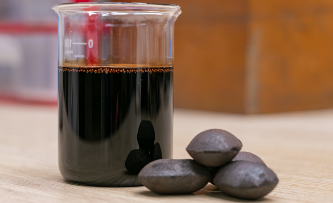 Líquido da castanha de caju (LCC) pode atuar para ligar partículas finas nos briquetes 