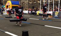 Rudridge limbers up for more strongman action