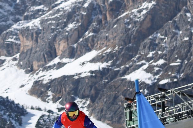 (SP)ITALY-CORTINA D'AMPEZZO-PARALYMPIC WINTER GAMES-PARA SNOWBOARD-MEN'S CROSS-LL2