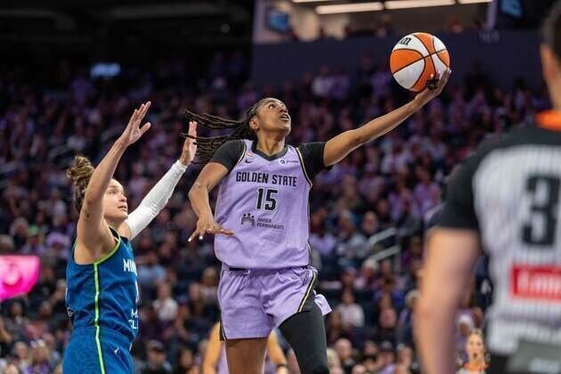 Playoff-bound Valkyries hit road, starting in Chicago