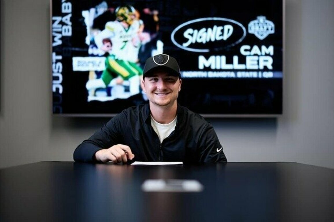 Raiders sign sixth-round pick QB Cam Miller