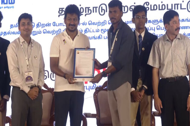 Udhayanidhi Stalin felicitates winners of Tamil Nadu Skill Competition 2025, highlights govt's efforts to boost student employability through skill development