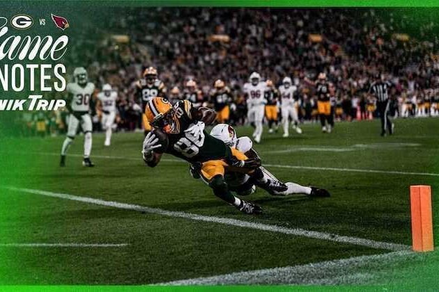 Game notes: Kisean Johnson captures his Lambeau Field moment