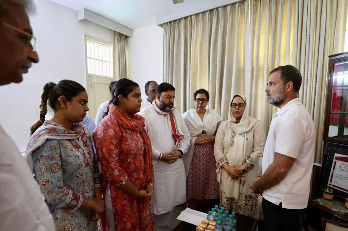 "Shakes the conscience of our society and system": Rahul Gandhi questions "injustice" in Haryana IPS death case