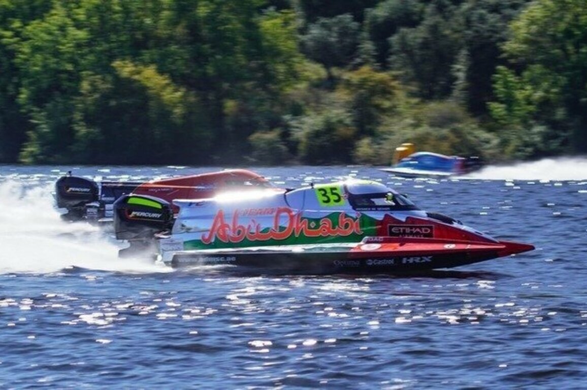 Salem Al Yafei joins Team Abu Dhabi in Formula 2 powerboat racing in Italy